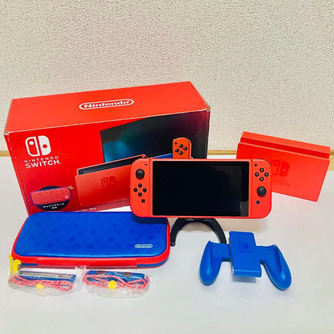 【たっしー】Nintendo Switch マリオレッド×ブルー