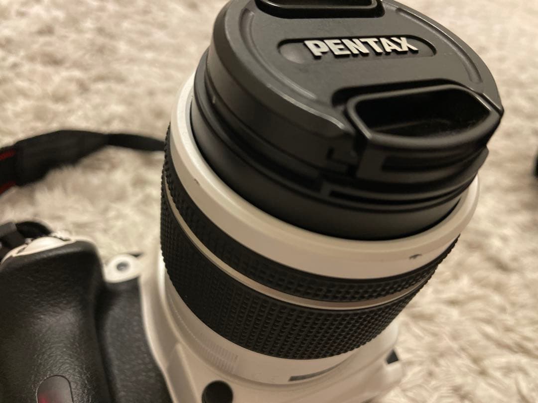 PENTAX K-50 ホワイト ダブルレンズセット バッグ付