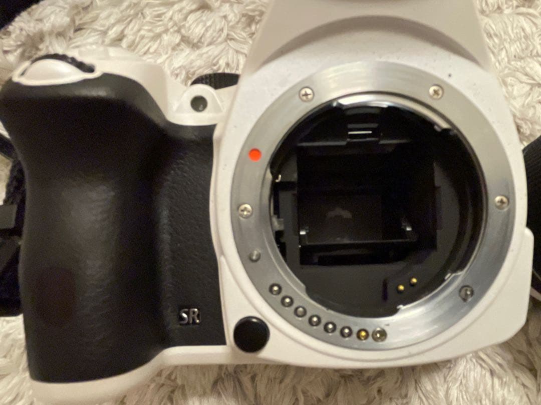PENTAX K-50 ホワイト ダブルレンズセット バッグ付
