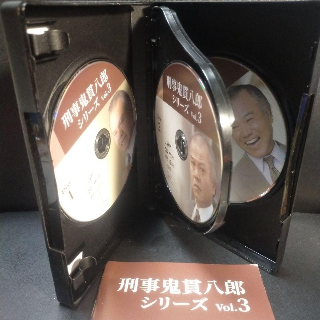 刑事 鬼貫八郎シリーズ コレクターズDVD Vol.3〈3枚組〉セル版です。