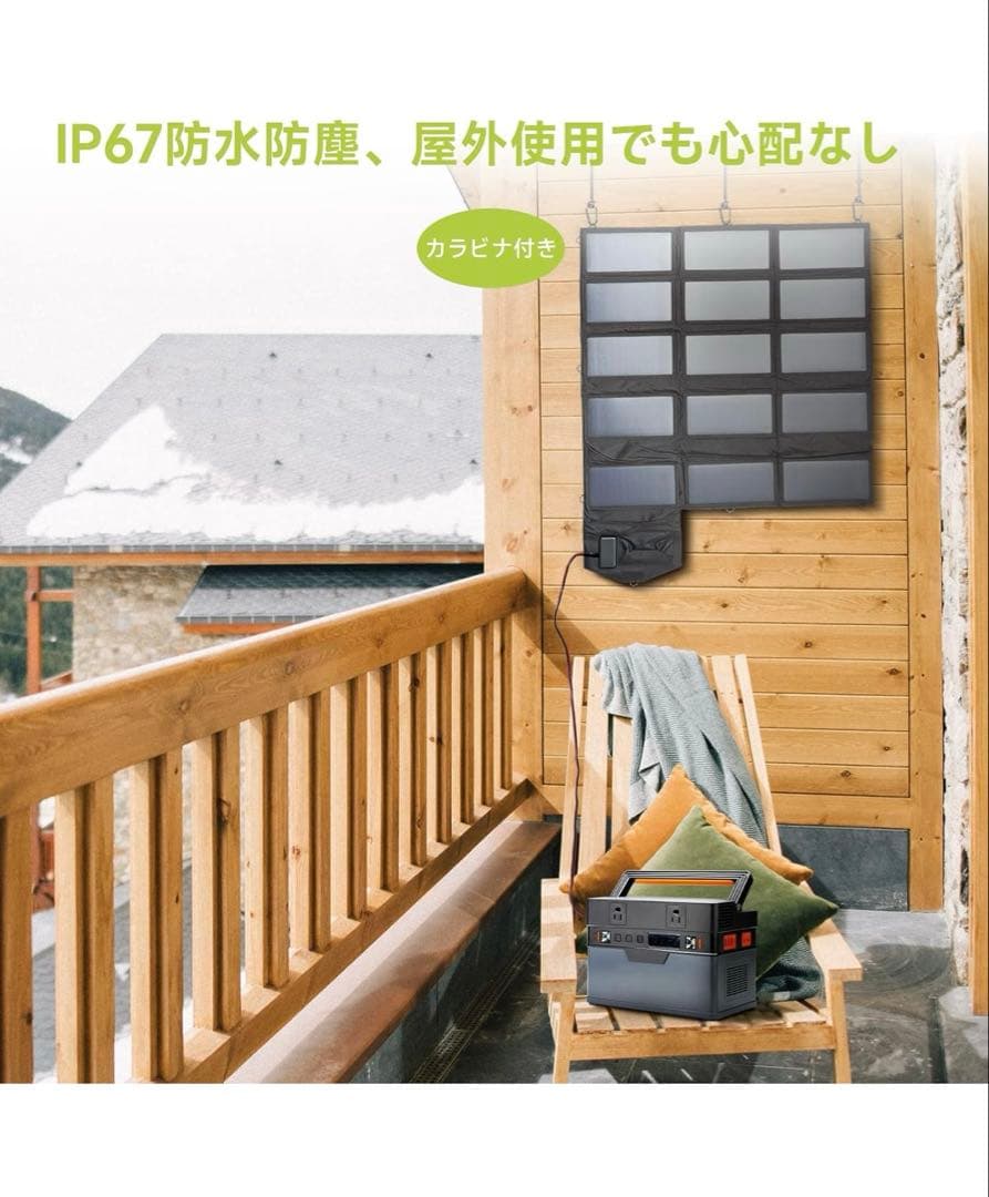 ALLPOWERS 100w ソーラーパネル　AP–SP–012-BLA
