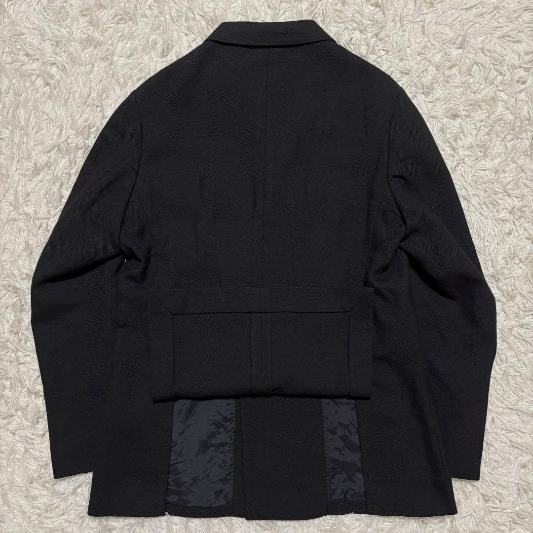 極美品/XL✨シップス テーラードジャケット 紺ブレ 金ボタン ダブル エンボス