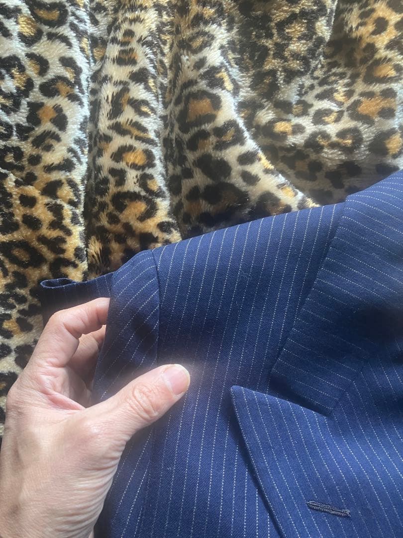 vintage美品 30's 40's ギャング ピンストライプ ビスポーク