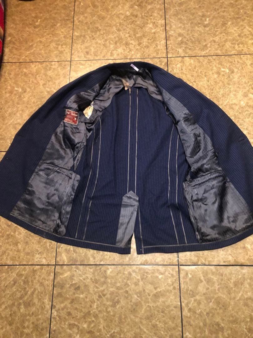 vintage美品 30's 40's ギャング ピンストライプ ビスポーク