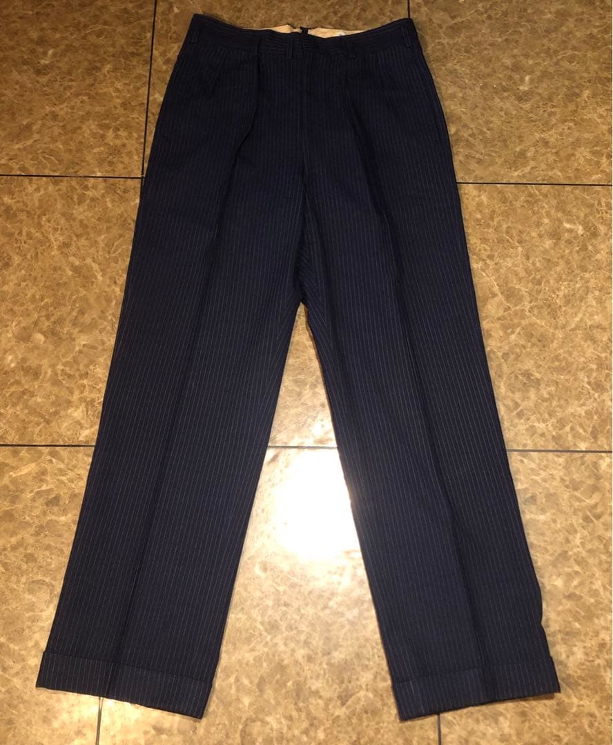 vintage美品 30's 40's ギャング ピンストライプ ビスポーク