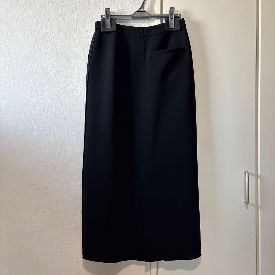 ETRE TOKYO ダブルフェイスIラインスカート
