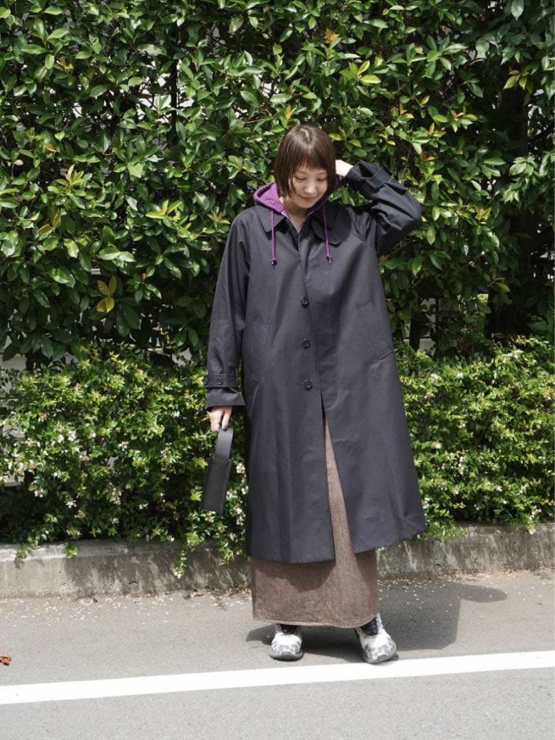 my_ 1LDK トレンチコート size1 ブラック