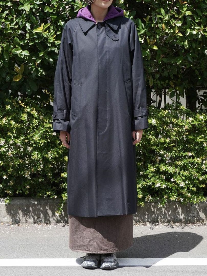 my_ 1LDK トレンチコート size1 ブラック