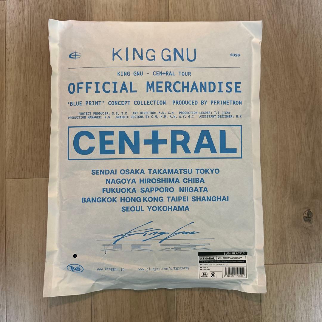 King Gnu SOBAT ロンT L Sumi Black スミクロ　新品