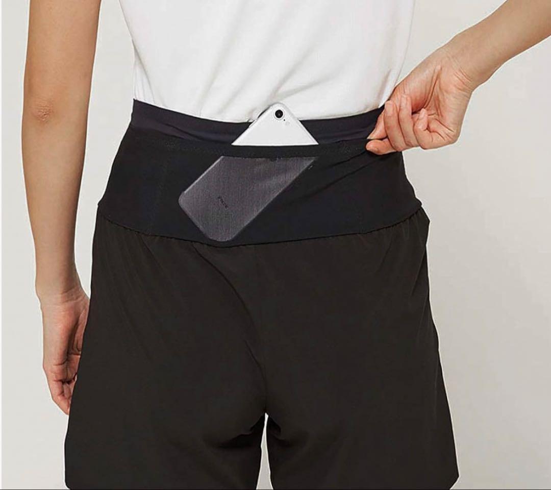 【美品/THE NORTH FACE】 ランニングショーツ黒レディースM