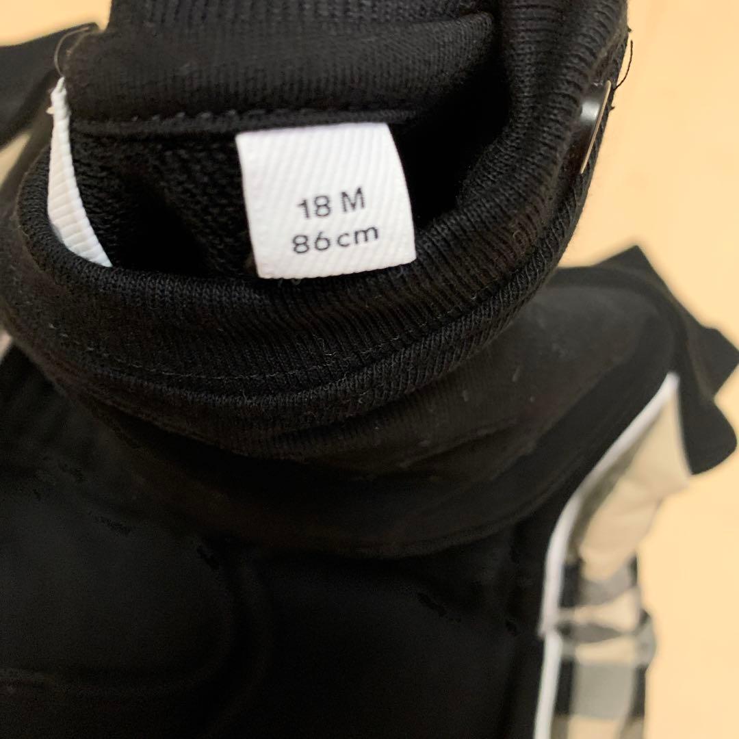 BURBERRY ブラック ワンピース 18M 90