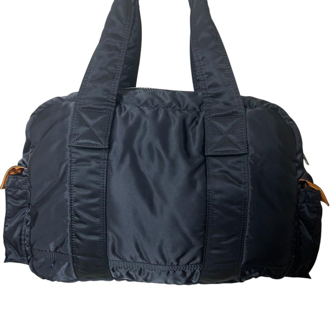 【美品】 PORTER TANKER ダッフルバッグ ボストンバッグ 黒 メンズ