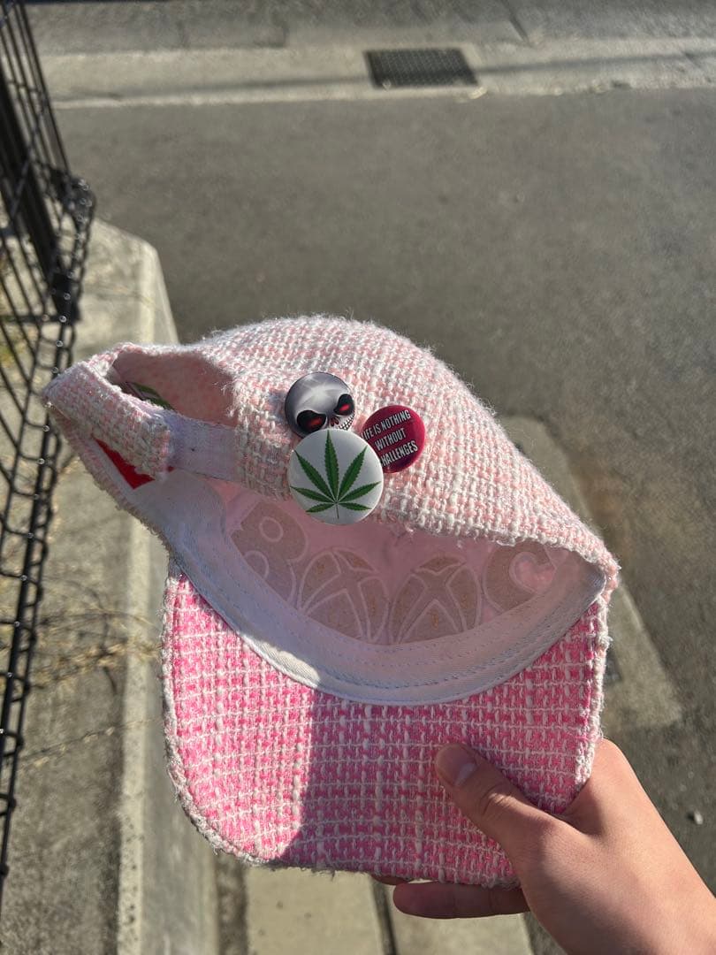 fti fuck this industry キャップ　缶バッチ有