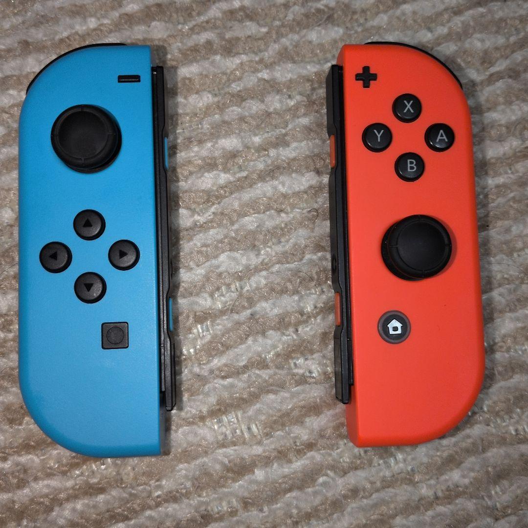 【美品・中古】Nintendo Switch 本体 ネオン おまけケース付