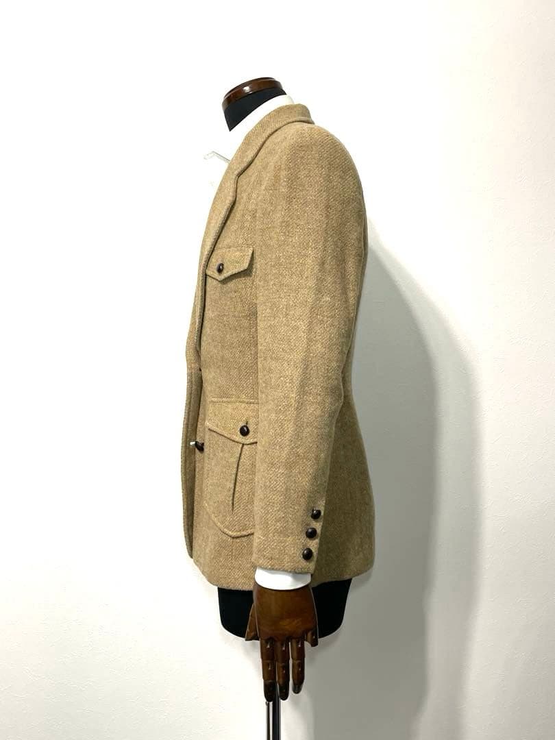 Harris Tweed◇ハリスツイード手織り生地◇メンズテーラードジャケット