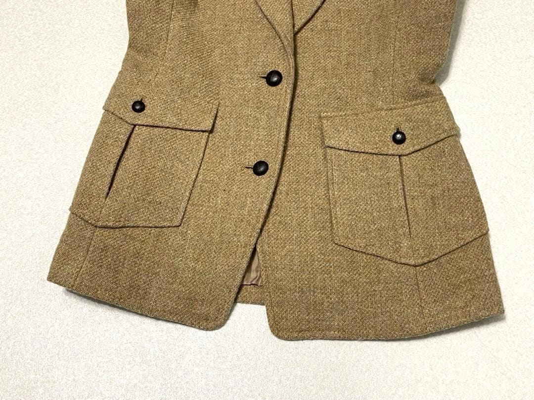 Harris Tweed◇ハリスツイード手織り生地◇メンズテーラードジャケット