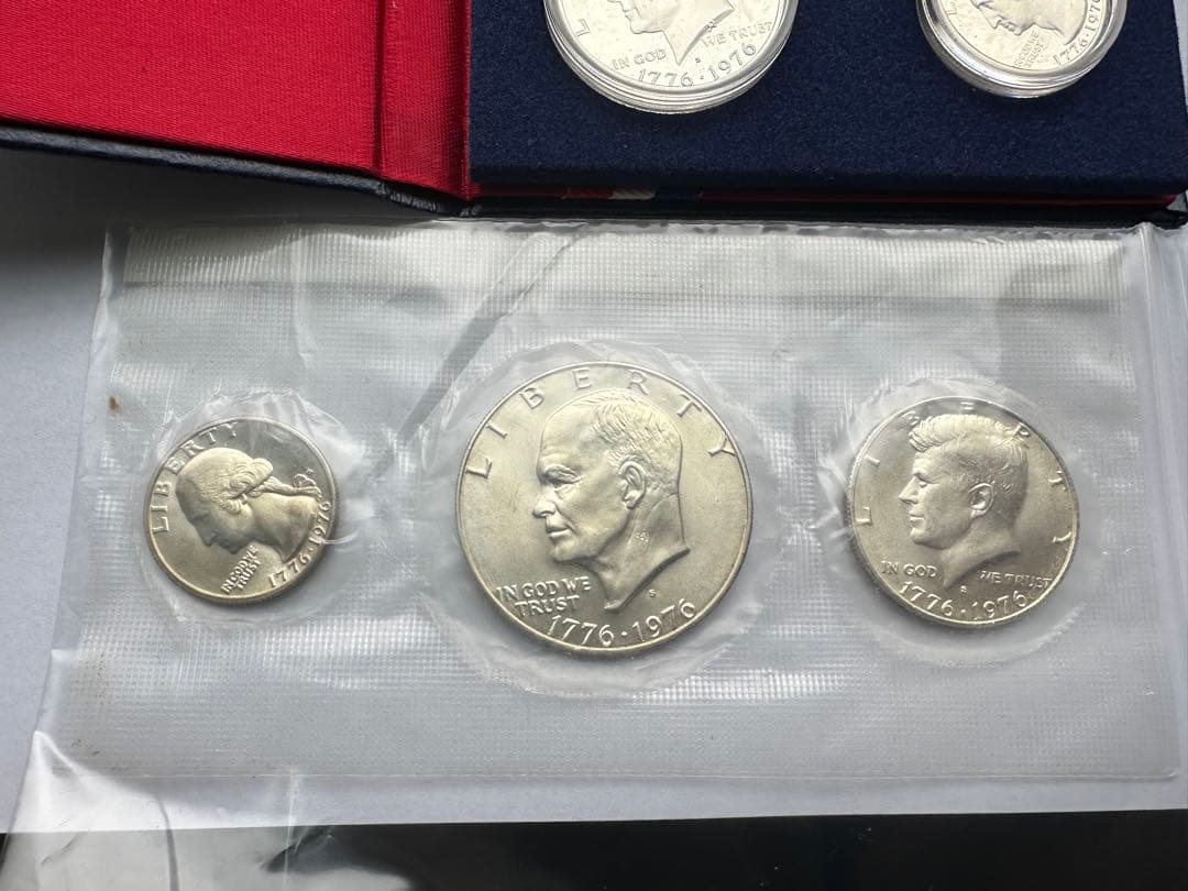 アメリカ独立200周年 銀貨セット 2セット6枚銀貨　アメリカ銀貨　本物