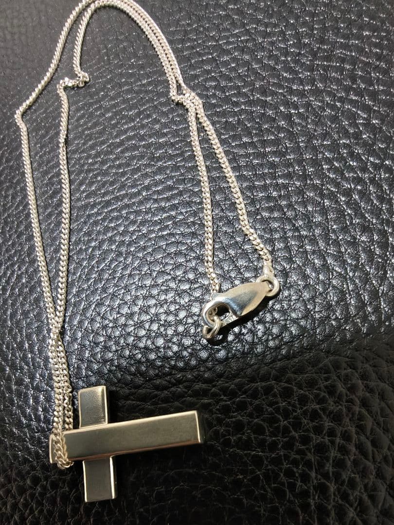 美品　グッチ　シルバーネックレス
