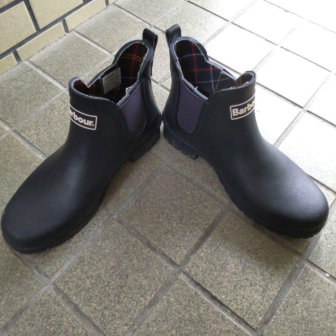 ぴ様 Barbour レインブーツ