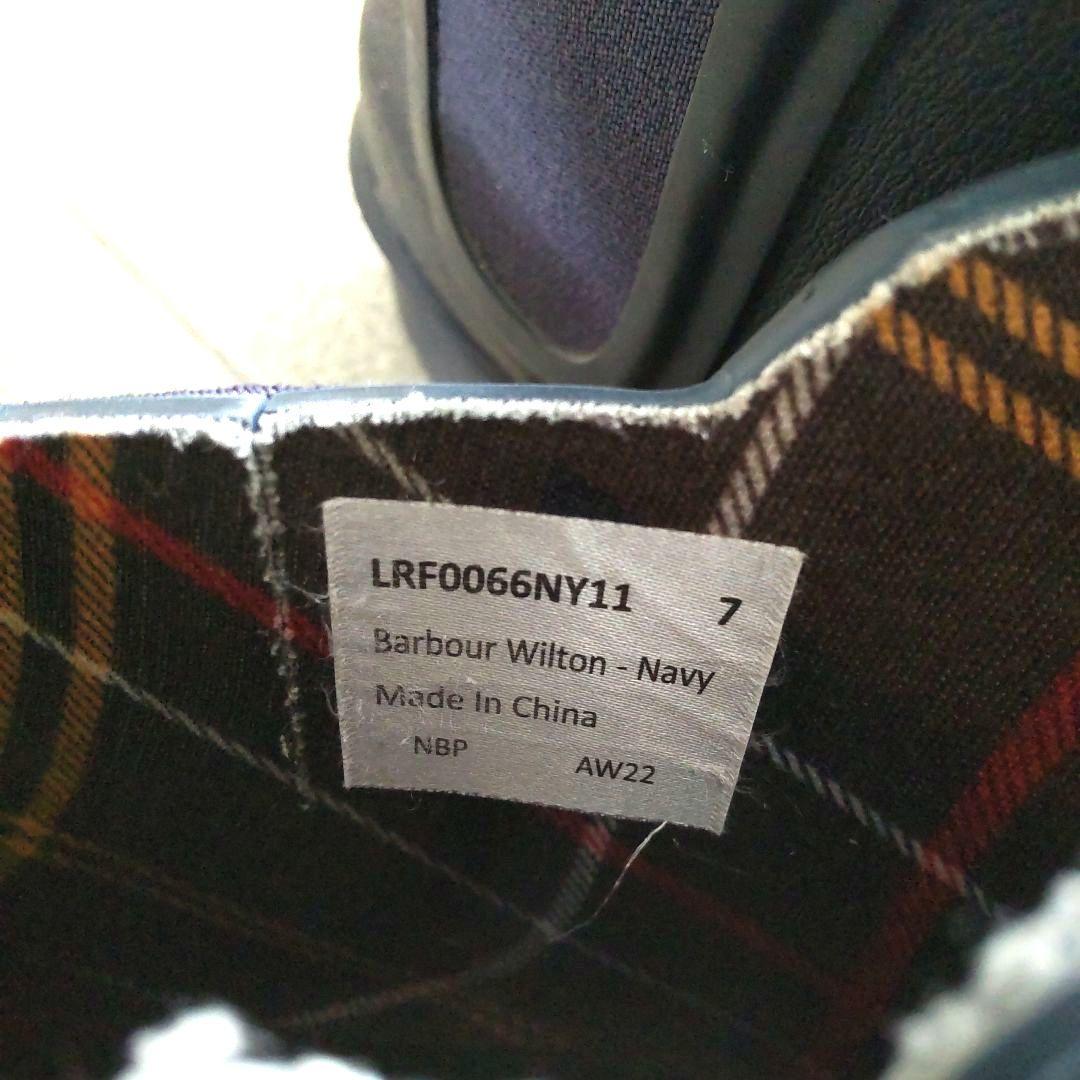 ぴ様 Barbour レインブーツ