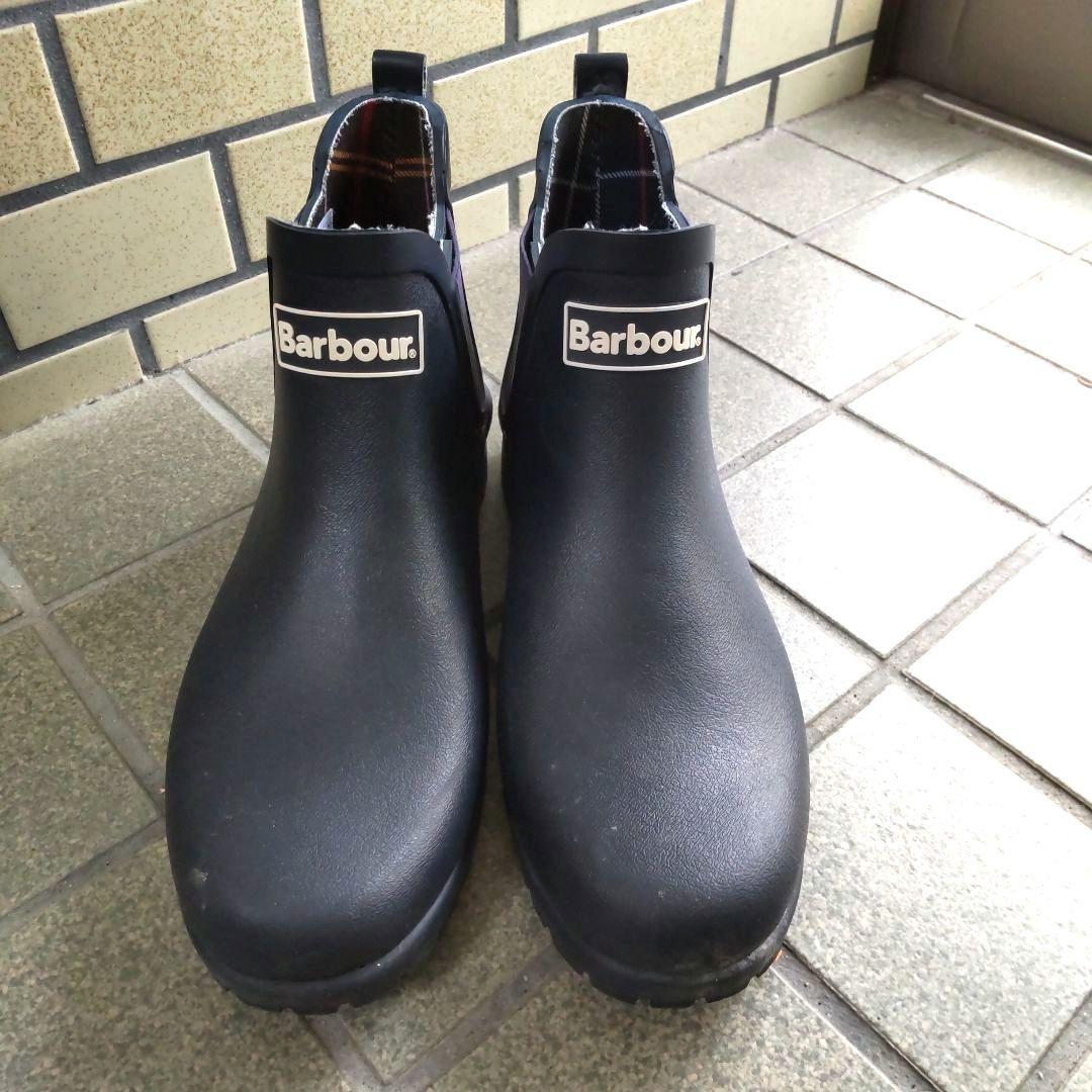 ぴ様 Barbour レインブーツ