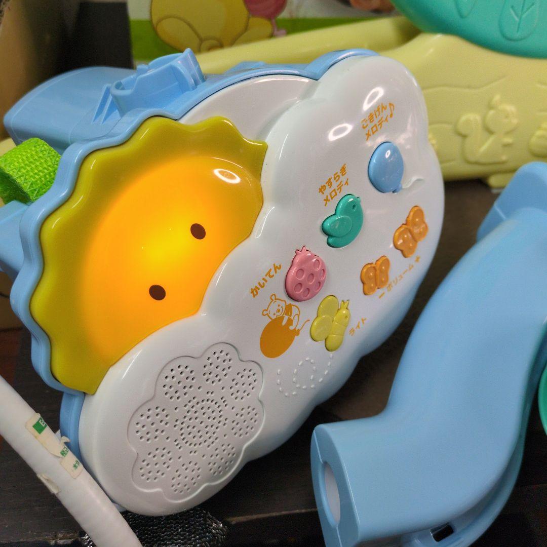 えらべる回転6WAYジムにへんしんメリー　disneyプーさん 美品