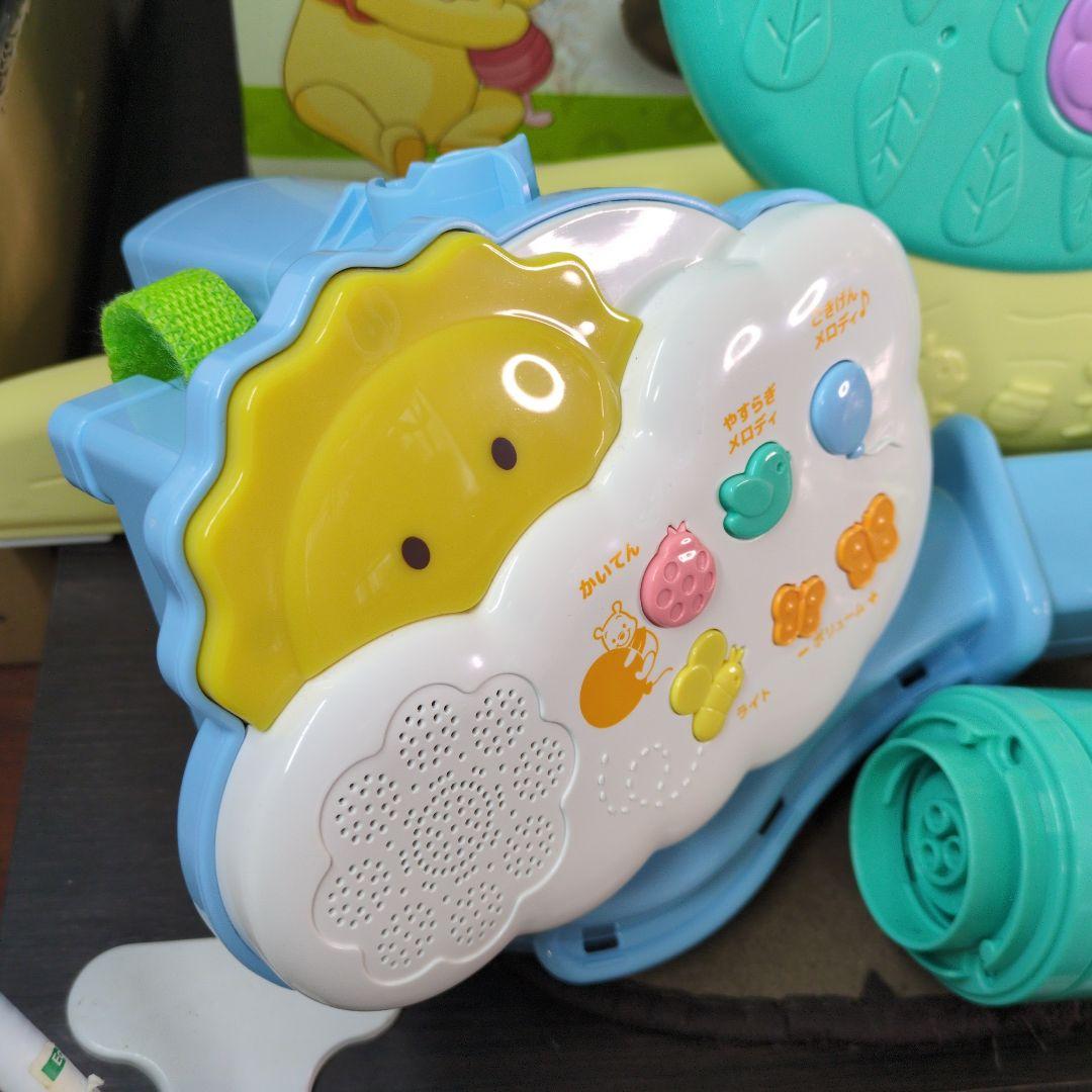 えらべる回転6WAYジムにへんしんメリー　disneyプーさん 美品