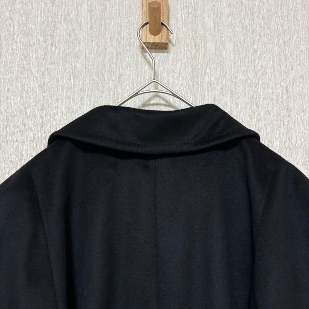 美品　【S&I】　ピュアカシミヤ100% ロングコート　PIACENZA 日本製