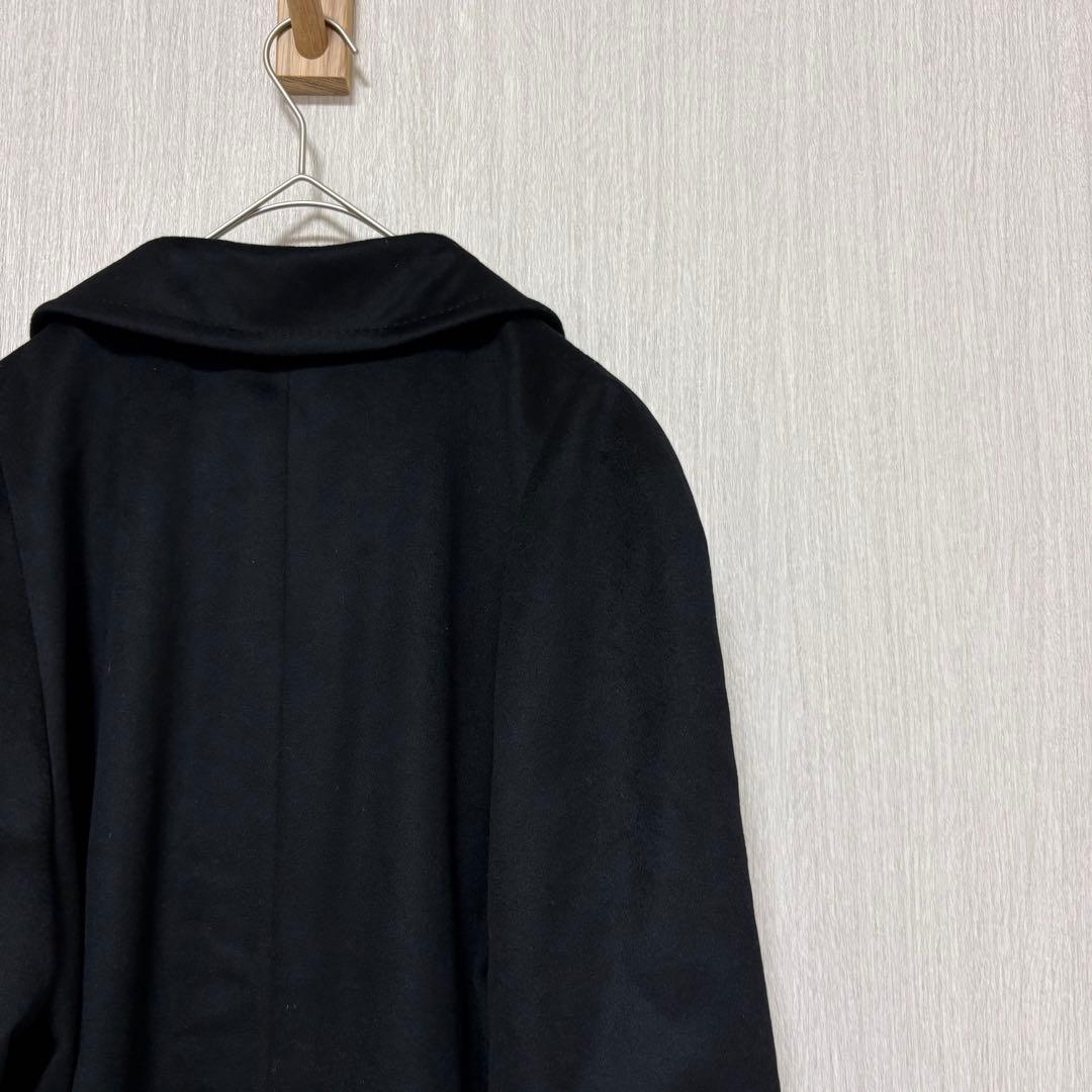 美品　【S&I】　ピュアカシミヤ100% ロングコート　PIACENZA 日本製