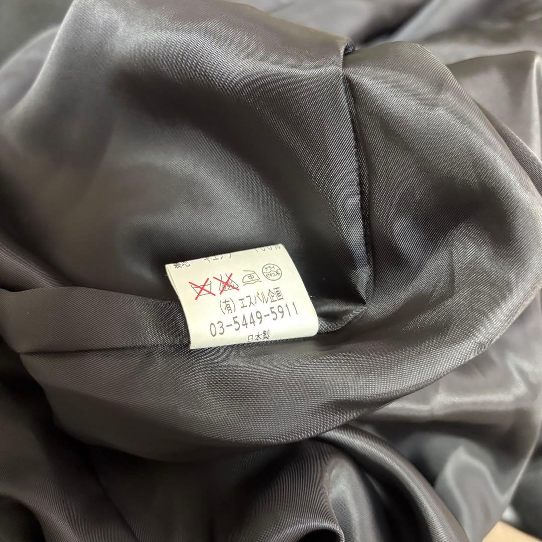 美品　【S&I】　ピュアカシミヤ100% ロングコート　PIACENZA 日本製