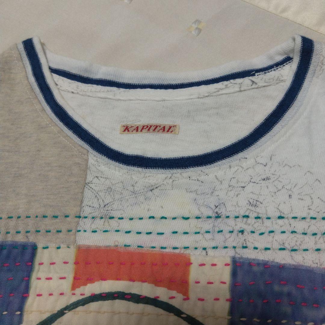KAPITAL 刺し子 Tシャツ