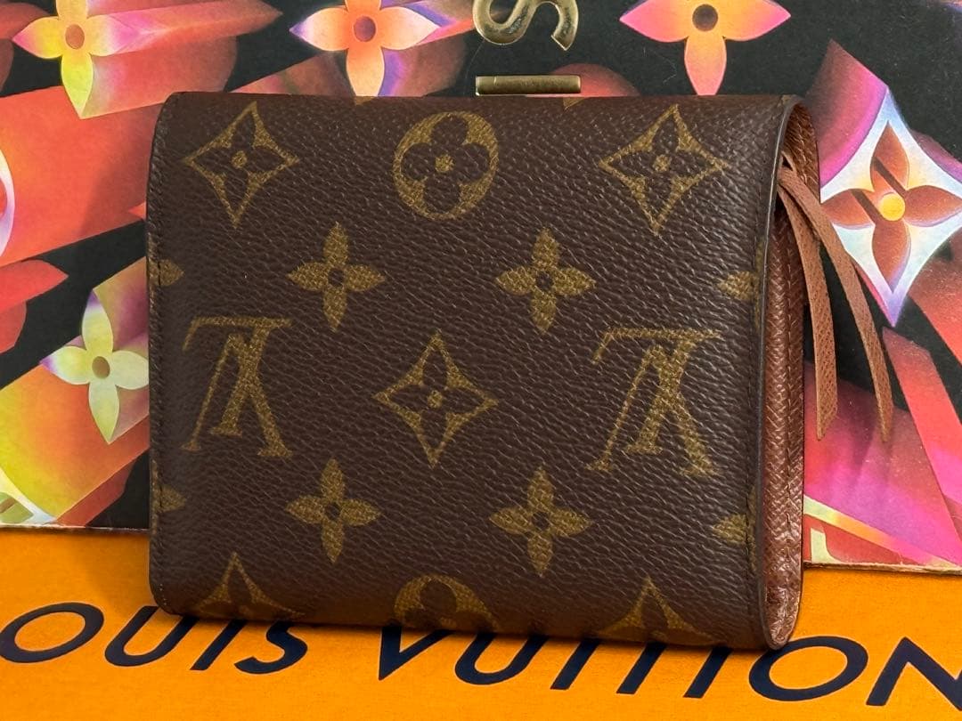 極美品！ルイヴィトン　ポルトフォイユ・ヴィクトリーヌ　コンパクト財布