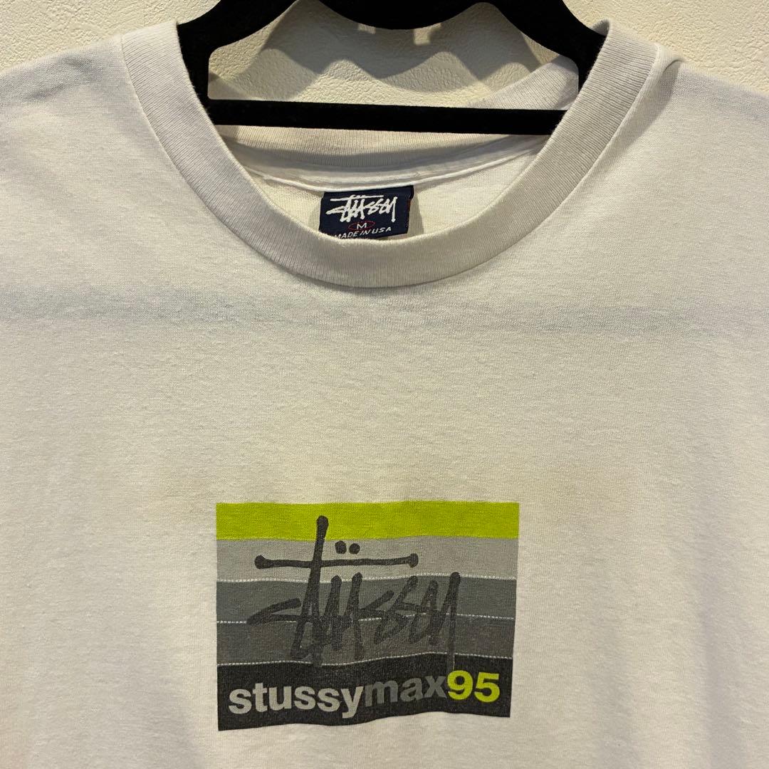 YES stussymax95 ネオンイエローグラデ Tシャツ