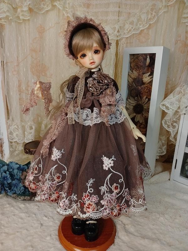 *:;;;:* 【SDMのお洋服 　落ち着いたブラウンのお洋服】*:;;;:*
