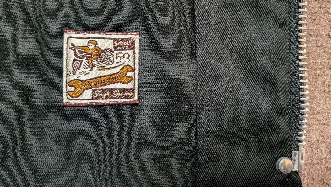 Schott Perfecto ワークジャケット ワンスター ブラック