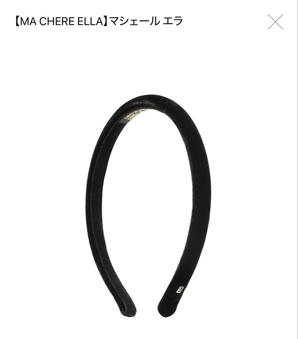 アレクサンドル ドゥ パリ　カチューシャ　ブラック