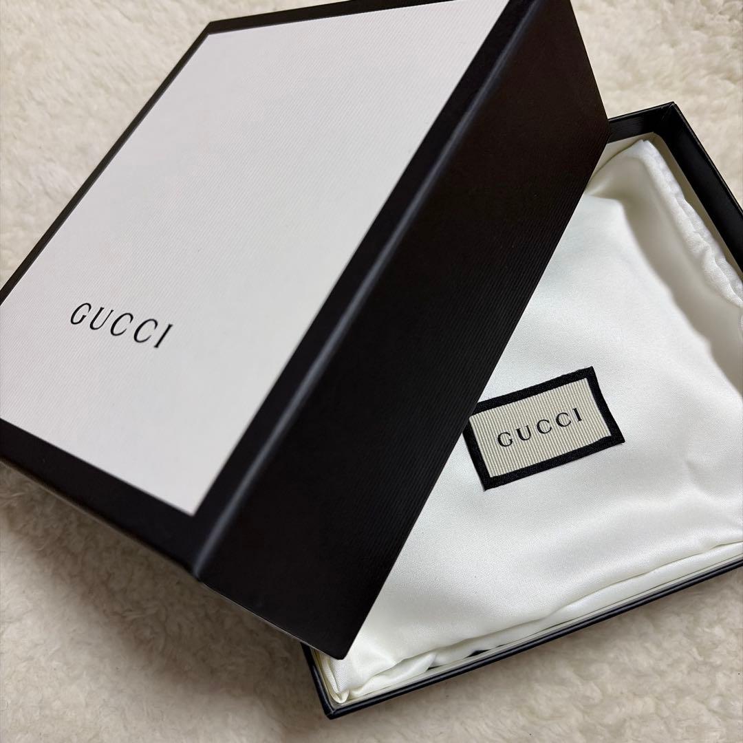 GUCCI　グッチ　折り財布　GGマーモント　ブラック　黒　極美品‼️