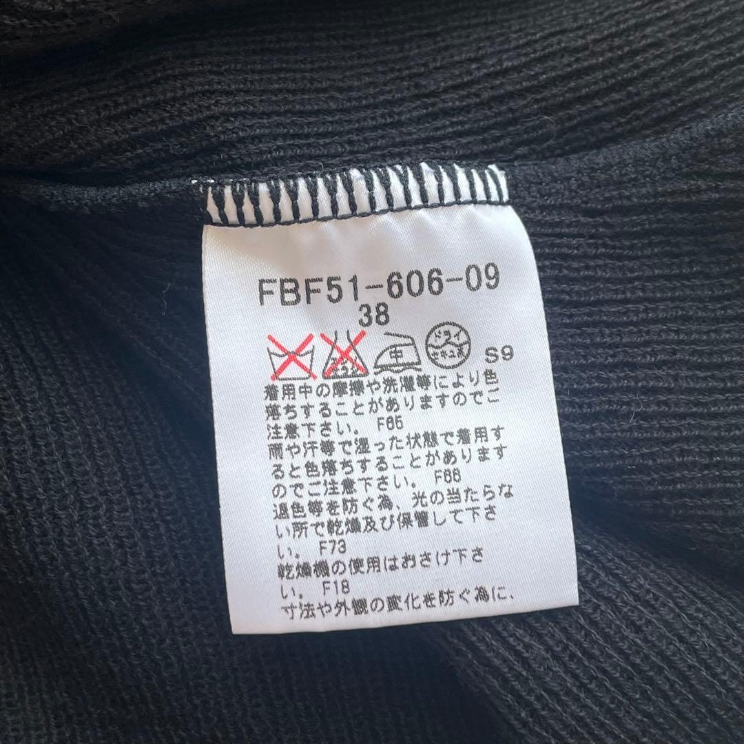 未使用級✨バーバリーブルーレーベル　半袖　ニットポロシャツ　ノバチェック　38