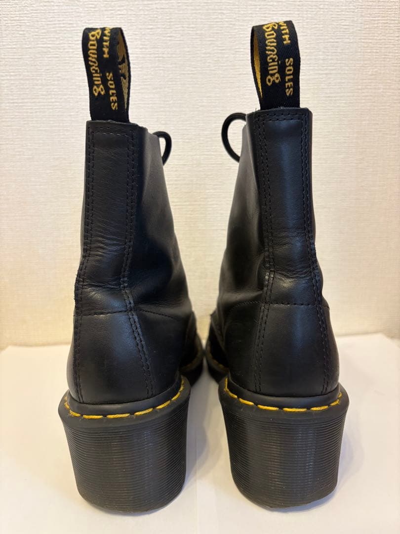 Dr.Martens ドクターマーチン 8ホールヒールブーツ UK4ブラック
