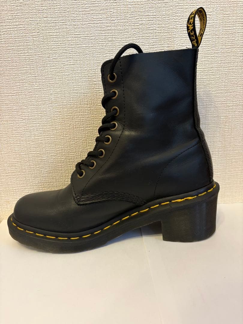 Dr.Martens ドクターマーチン 8ホールヒールブーツ UK4ブラック