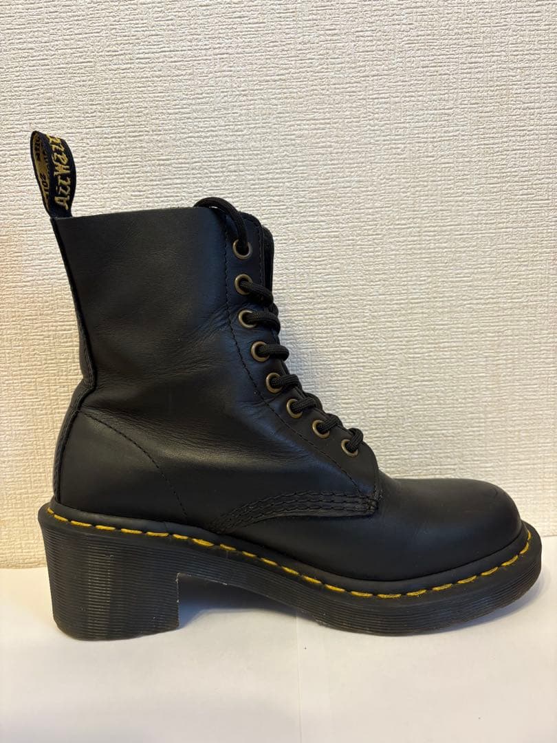 Dr.Martens ドクターマーチン 8ホールヒールブーツ UK4ブラック