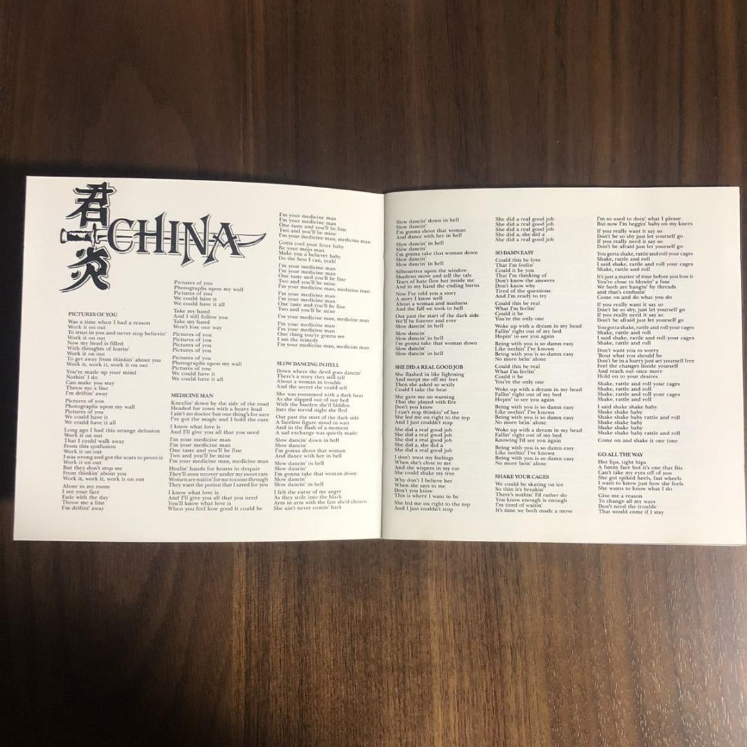 ★CHINA/君炎/チャイナ/GO ALL THE WAY/1991年