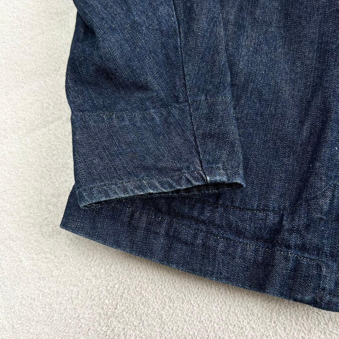 DANTON ダントン　カバーオール　ジャケット　38 コットン インディゴ