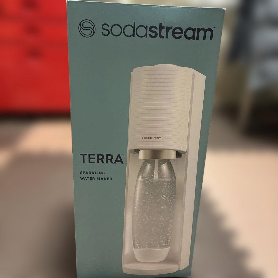 亀*人様 sodastream TERRA スターターキット　ホワイト