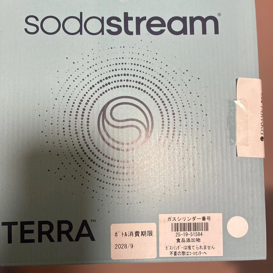 亀*人様 sodastream TERRA スターターキット　ホワイト