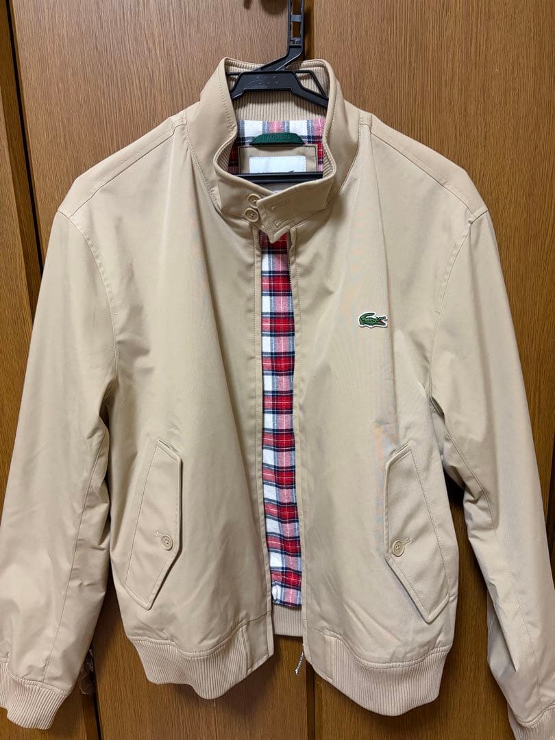 ラコステ LACOSTE ブルゾン ベージュ FR48 未使用 春アウター