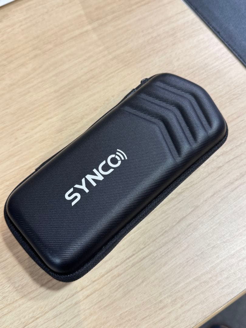 SYNCO G2ピンマイク ワイヤレス, 2人同時録音 ノイズキャンセリング