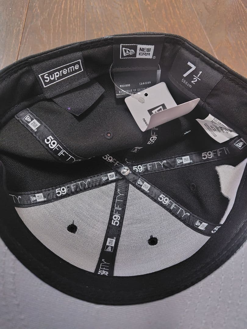 【新品級】Supreme Money Box Logo 黒 7 1/2