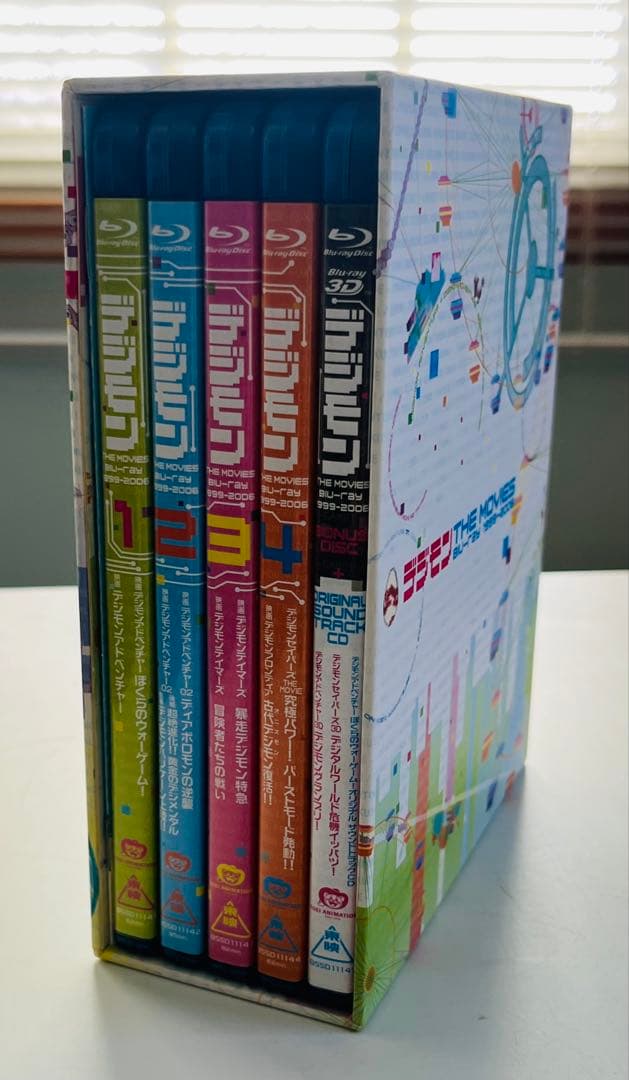 A*i様 デジモンTHE MOVIES Blu-ray 1999-2006