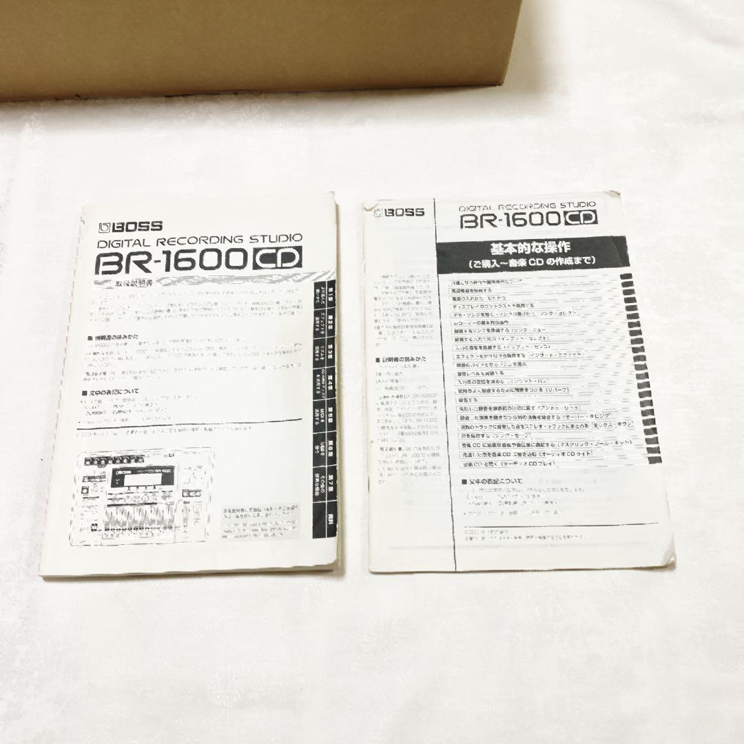 BOSS ボス BR-1600CD MTR マルチトラックレコーダー 箱付き